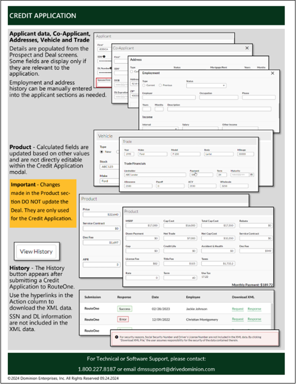 Credit application p2